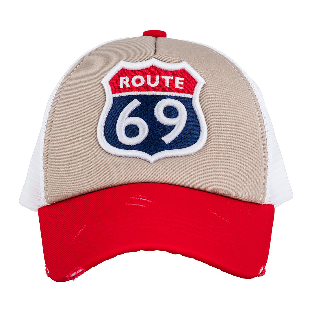 Route 69 Red/Beige/White Cap - Caliente Special Collection