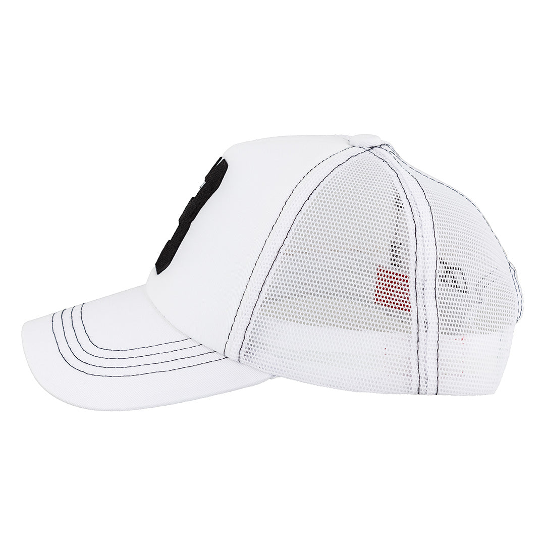 Number 3 White Cap - Caliente Edition Collection