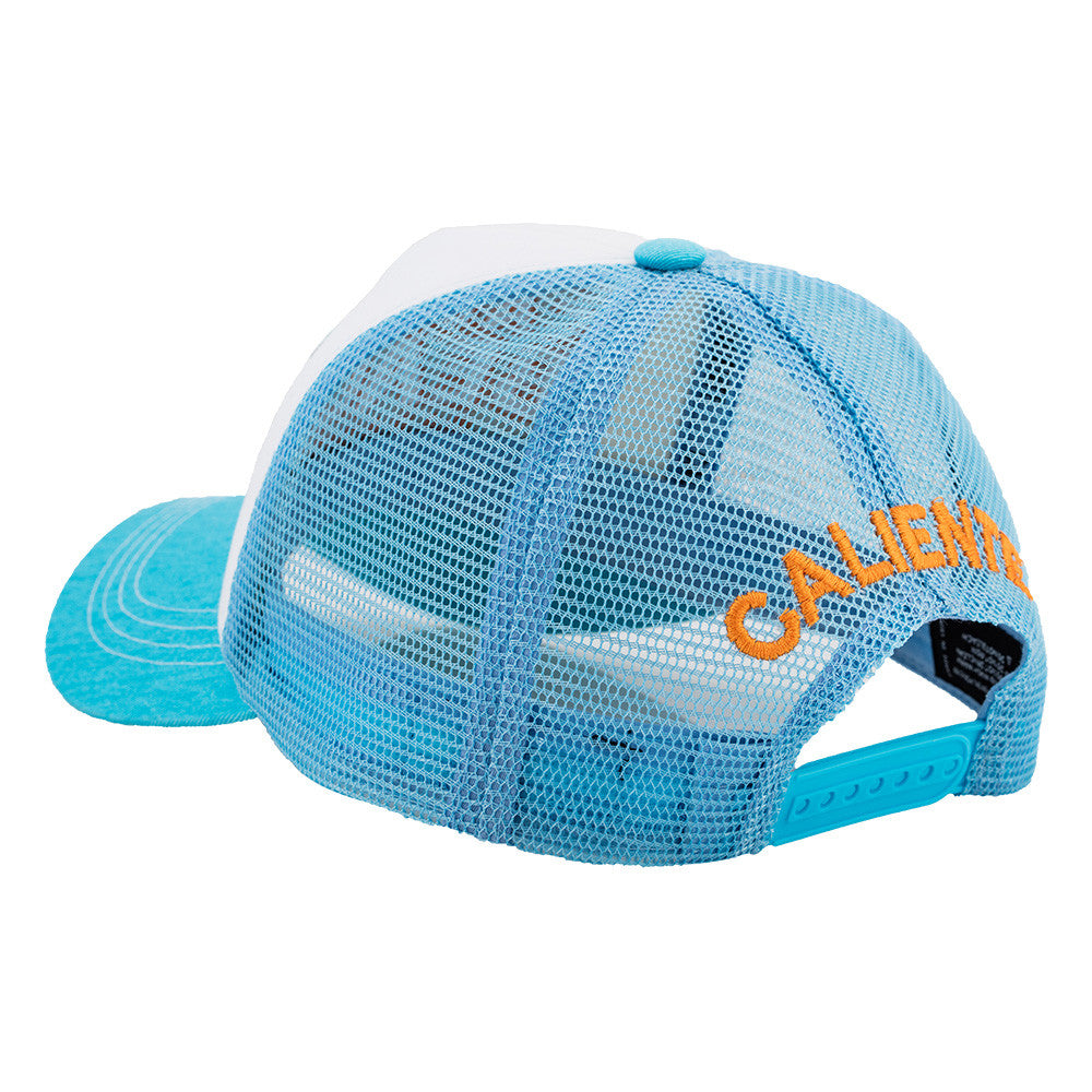 Caliente Beach Blu/Wt/Blu (White embroidery in design) Blue Cap - Caliente Special Collection 4