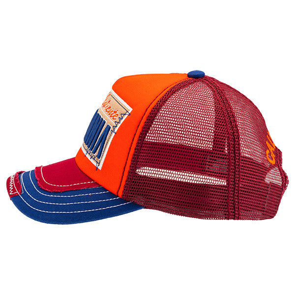 Caliente Insomnia Blue/Orange/Maroon Cap - Caliente Special Collection 2