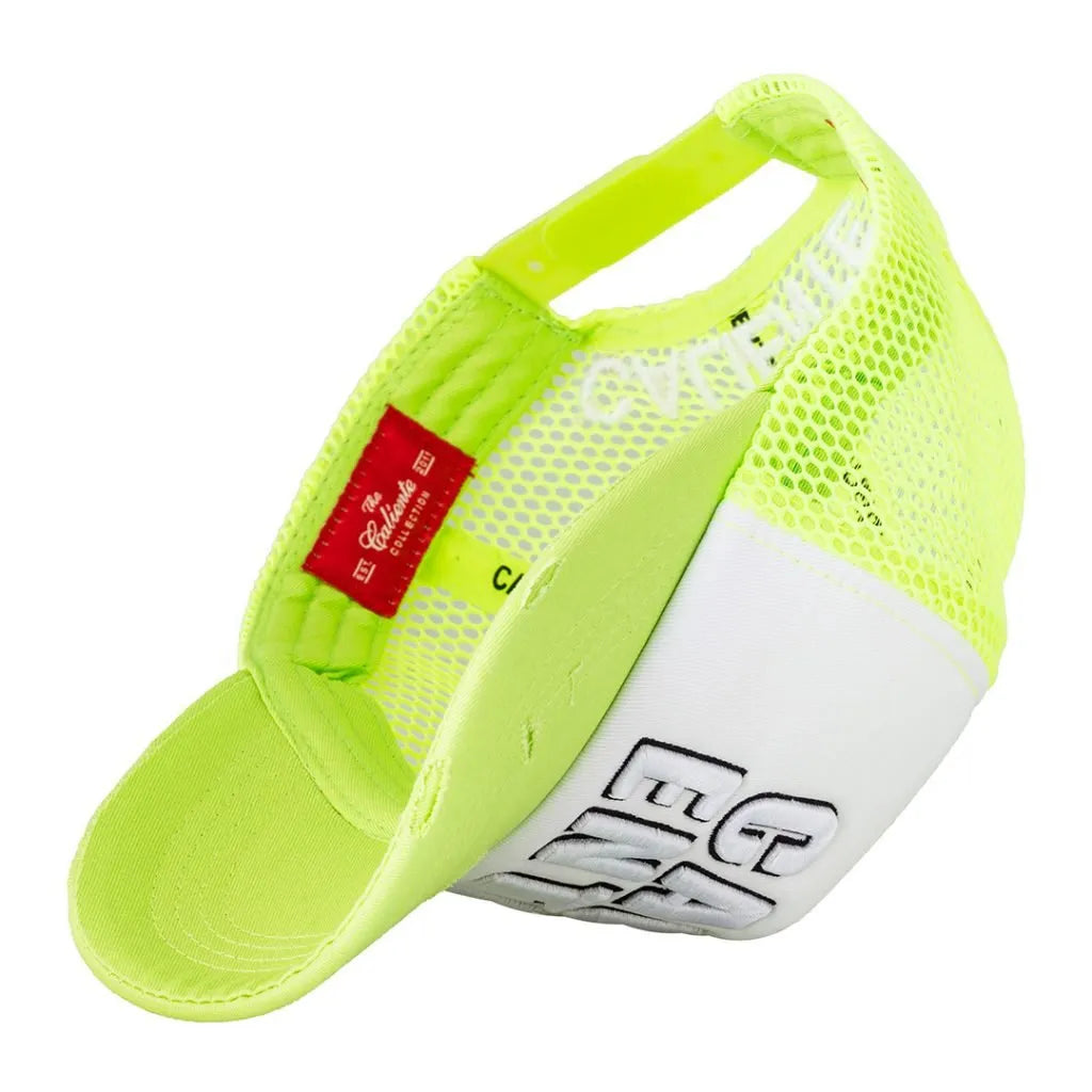 Caliente Nyel/Wt/Nyel Neon Yellow Cap - Caliente Classic Collection 1