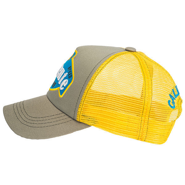 Caliente Racing Grey/Grey/Yellow Cap - Caliente Edition Collection 3