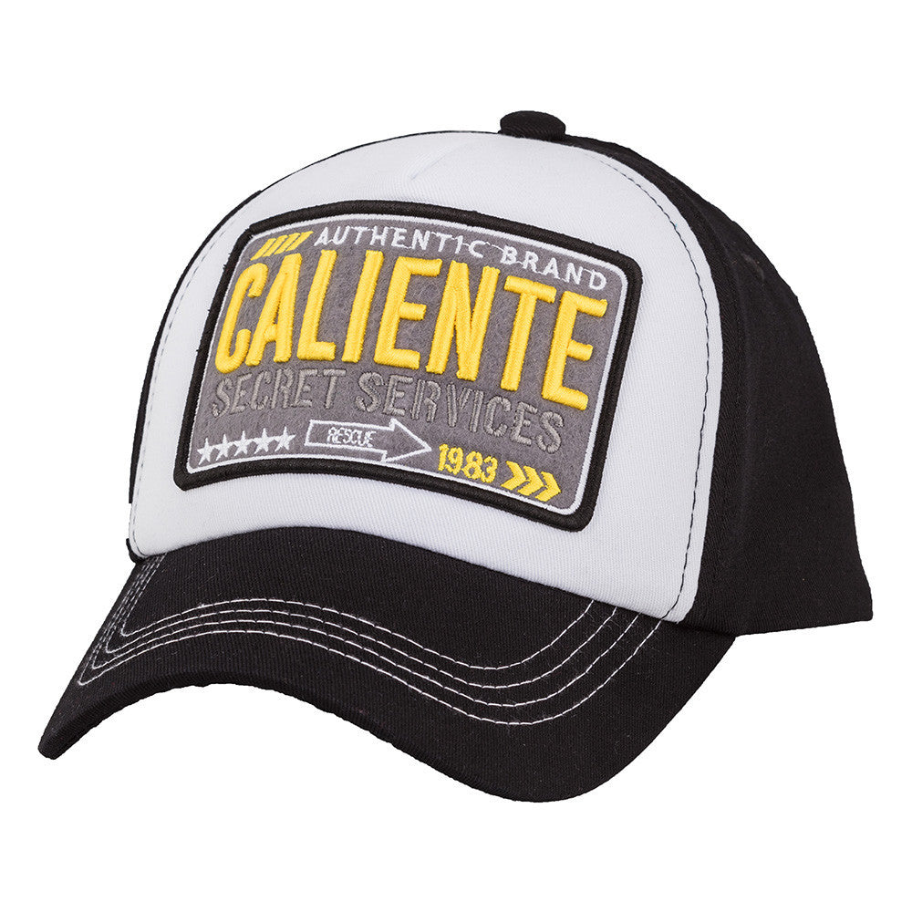 Caliente Secret Services Black/White/Black COT Black Cap - Caliente Edition Collection