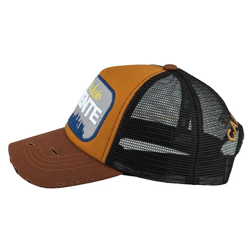 Caliente Skyline Brn/Brn/Bk Brown Cap - Caliente Classic Collection 1