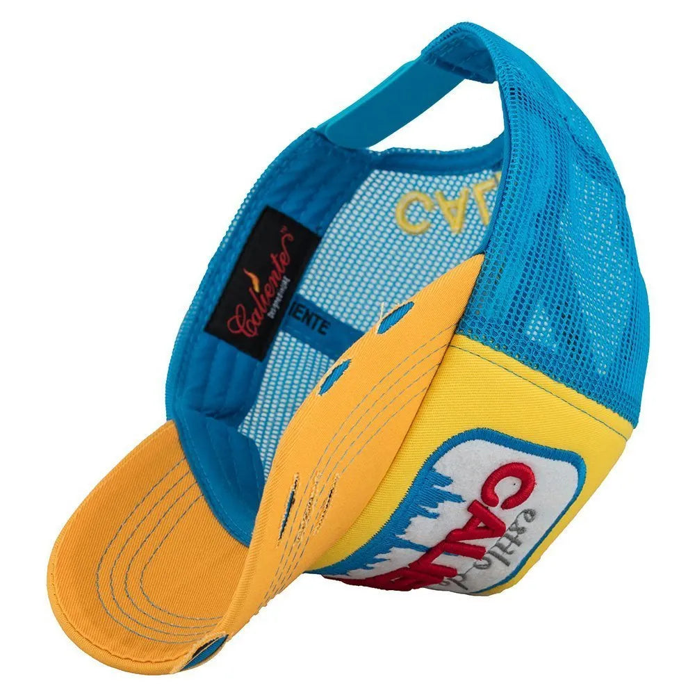 Caliente Skyline Orange/Yellow/Blue Cap - Caliente Classic Collection 3