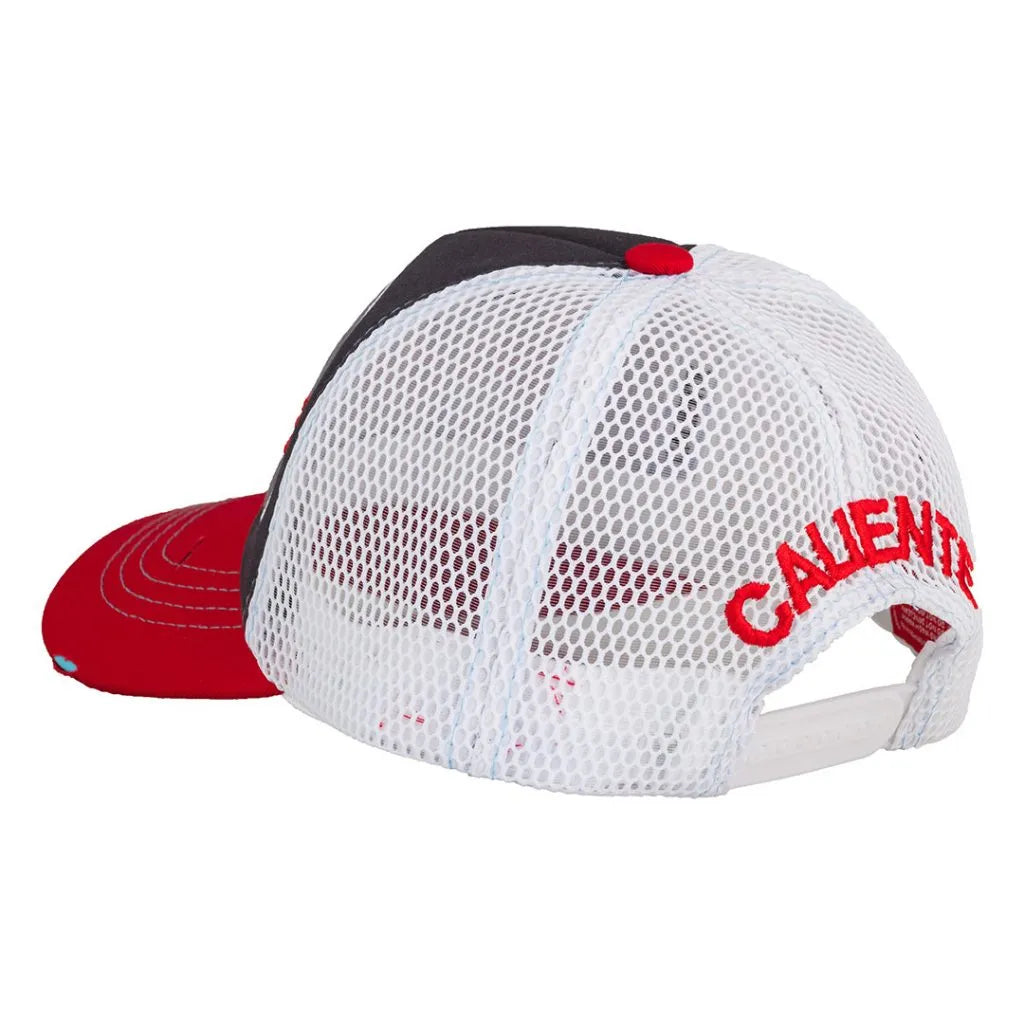 Caliente Skyline Red/DrkGry/Wt Red Cap - Caliente Classic Collection 3