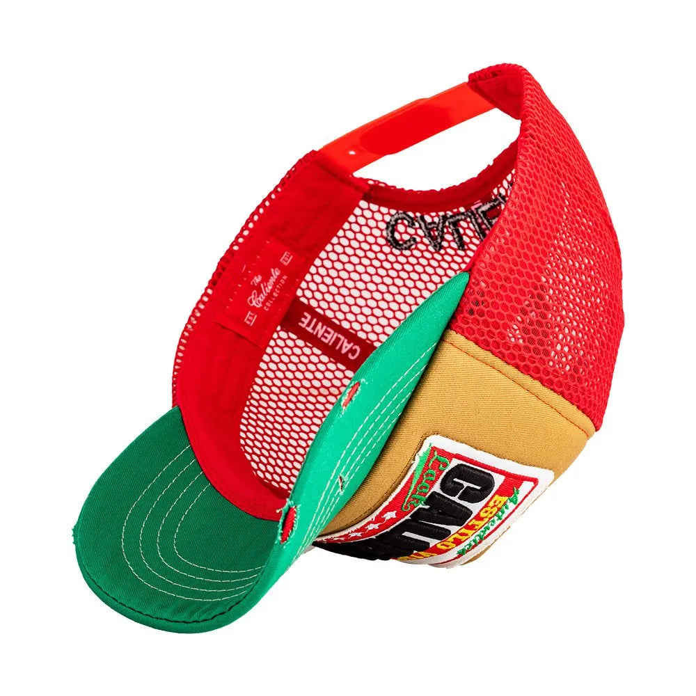Caliente Vintage Green/Brown/Red Cap - Caliente Classic Collection 3