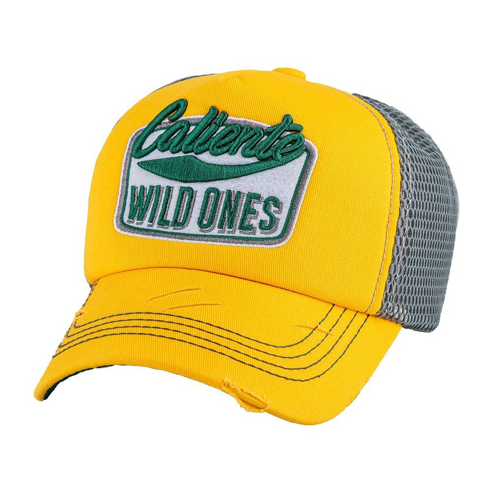 Caliente Wild Yellow/Yellow/Grey Cap – Caliente Special Collection