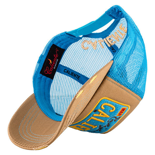 California Beg/Beg/Blu Beige Cap – Caliente Countries & Cities Collection 2
