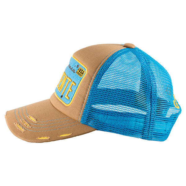 California Beg/Beg/Blu Beige Cap – Caliente Countries & Cities Collection 3