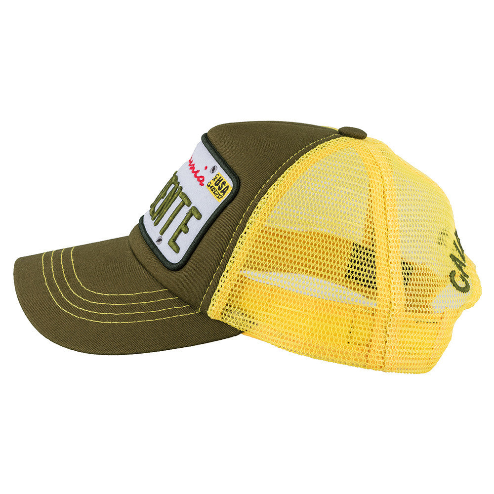 California Grn/Grn/Yel Green Cap - Caliente Countries & Cities Collection 4