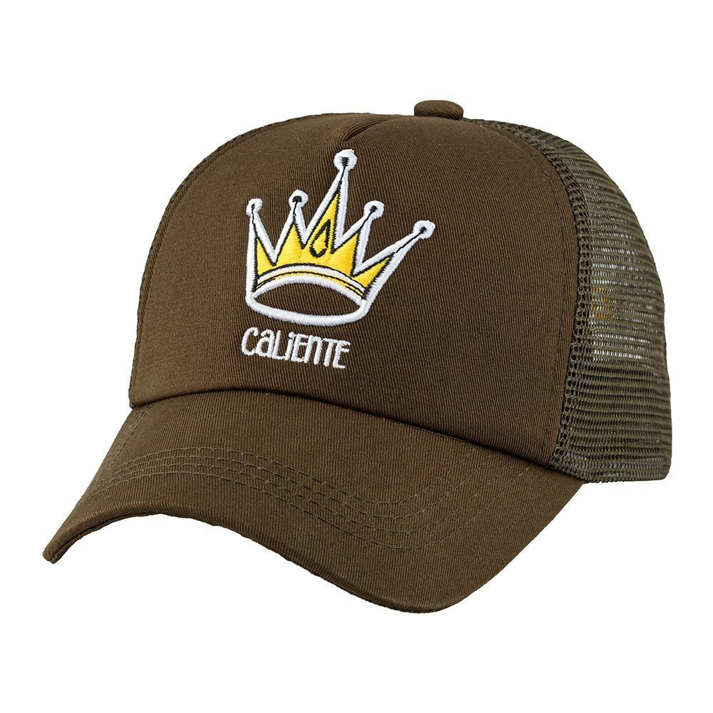 Crown Olive Green Cap – Caliente Edition Collection