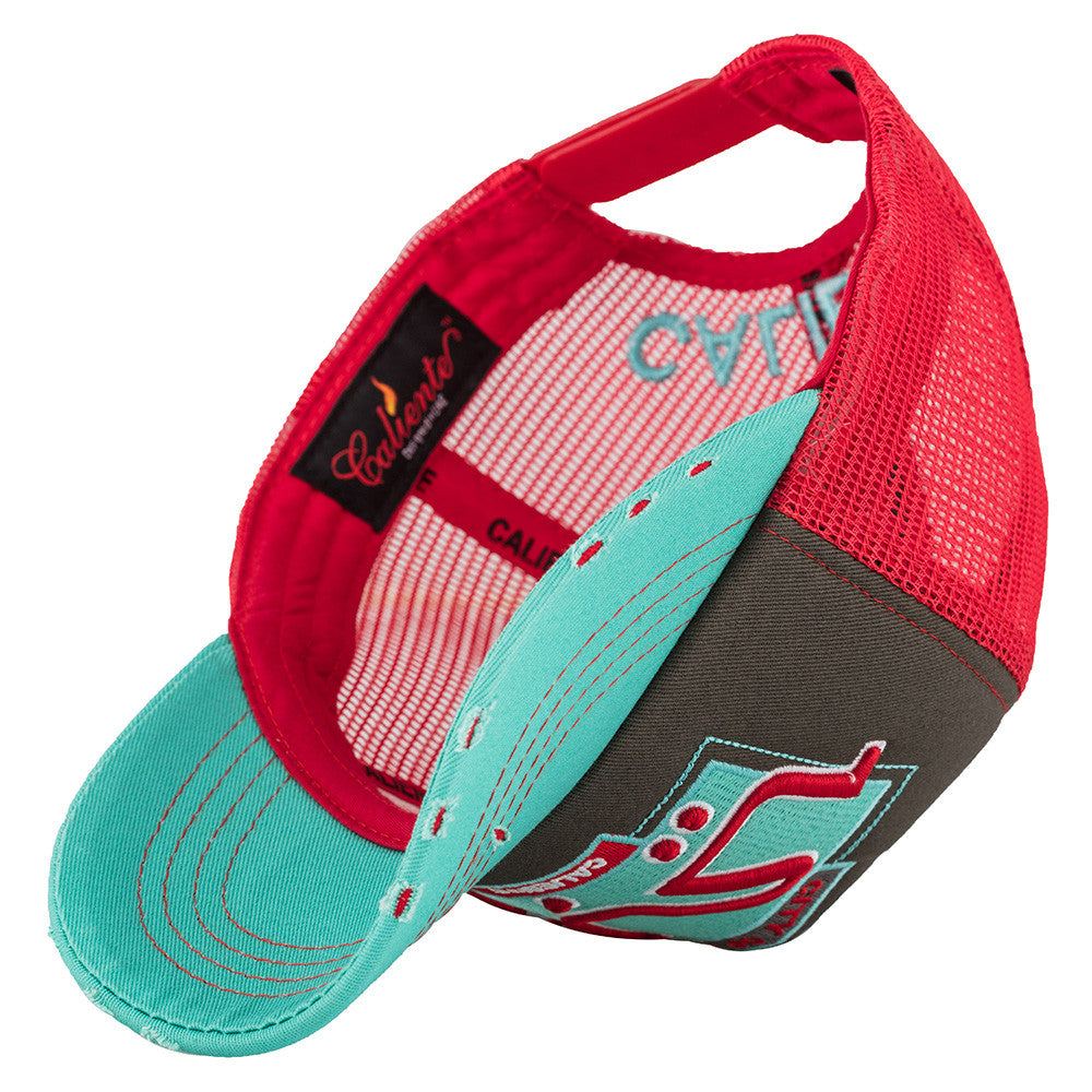 Dubai City of Life Trq/Brn/Red Cap – Caliente Countries & Cities Collection 3
