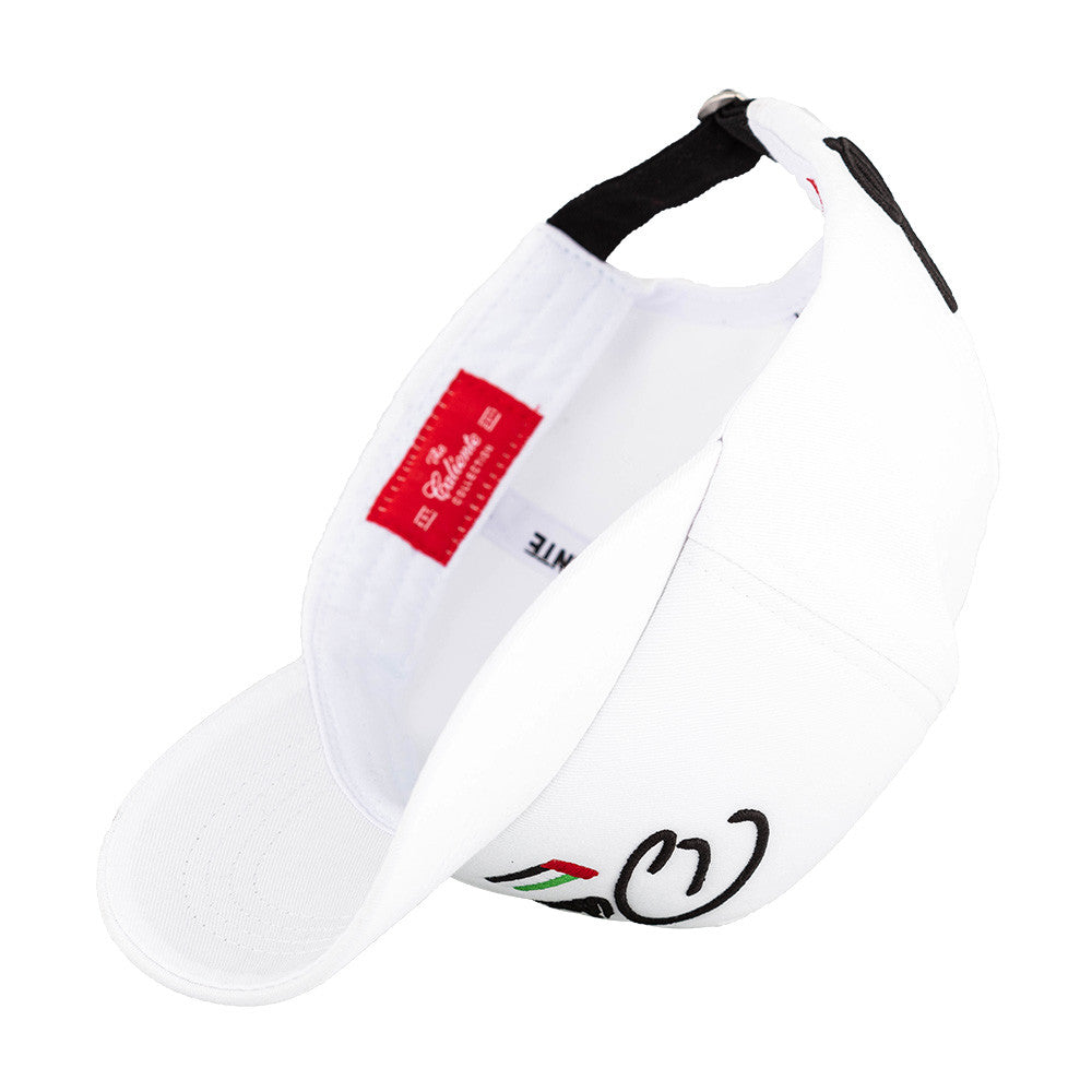 Dubai Logo White COT White Cap - Caliente Countries & Cities Collection 3