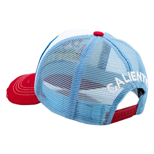 Dubai Raising Horses Red/Wt/Blu Red Cap – Caliente Countries & Cities Collection 2