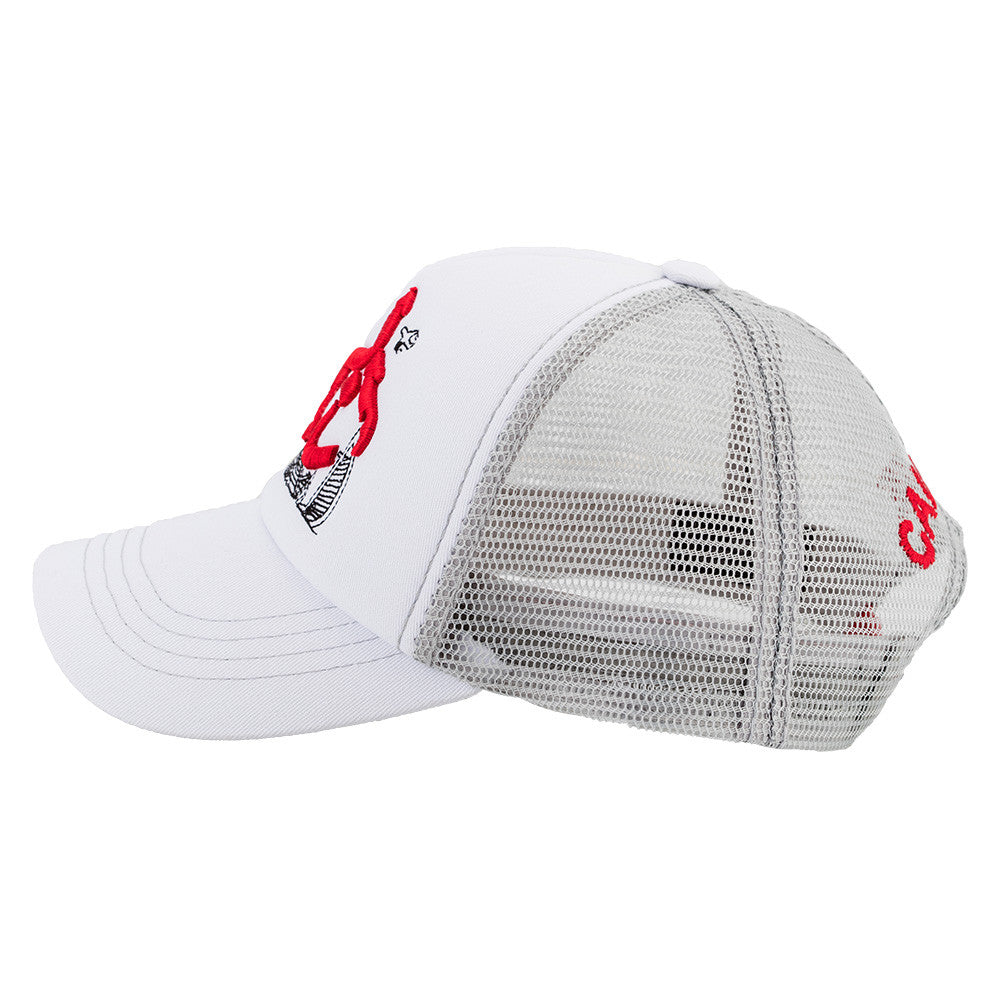 Dubai Skyline Wt/Wt/Gry White Cap – Caliente Countries & Cities Collection 1