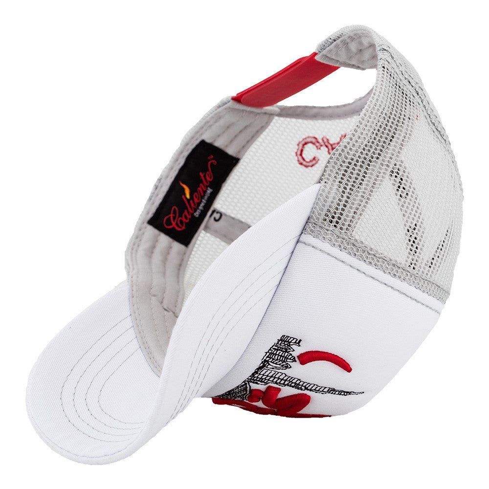 Dubai Skyline Wt/Wt/Gry White Cap – Caliente Countries & Cities Collection 3