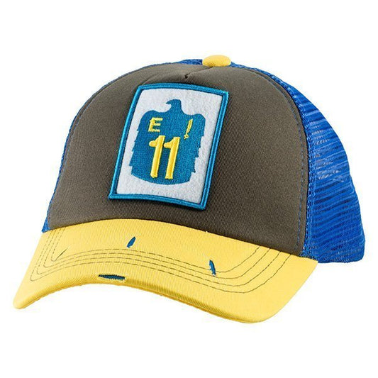 E11 Yel/Gry/Blu Grey Cap – Caliente Edition Collection