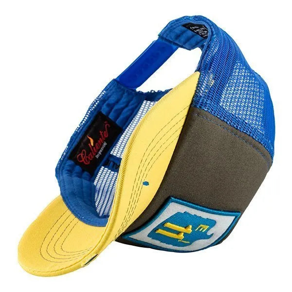 E11 Yel/Gry/Blu Grey Cap – Caliente Edition Collection 3