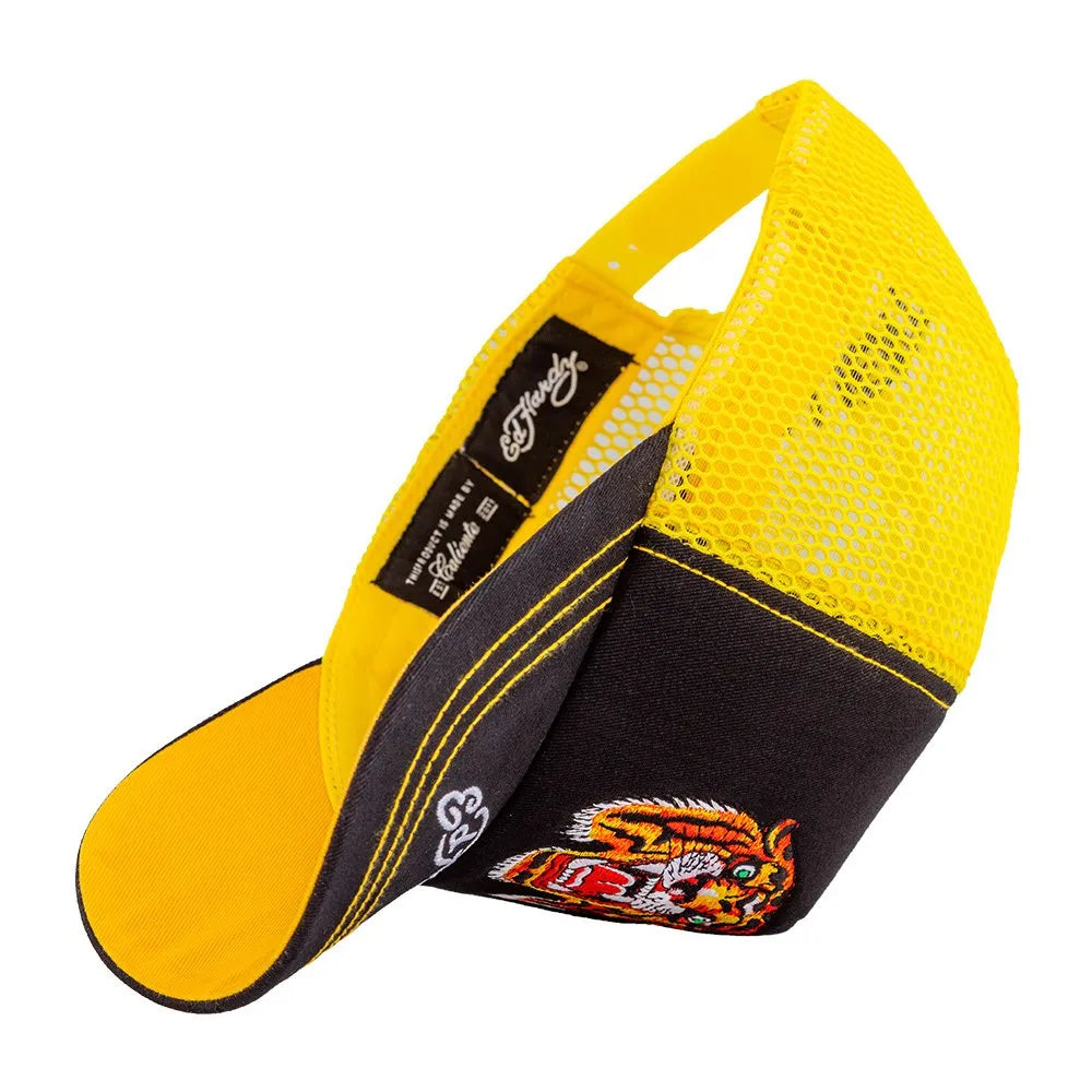 Ed Hardy Black/Black/Yellow Cap – Caliente Ed Hardy Collection 1