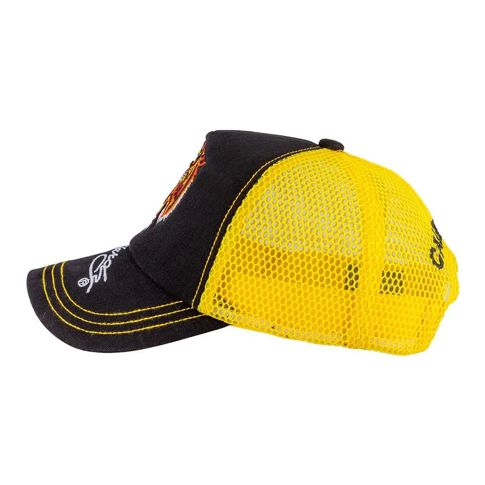 Ed Hardy Black/Black/Yellow Cap – Caliente Ed Hardy Collection 3