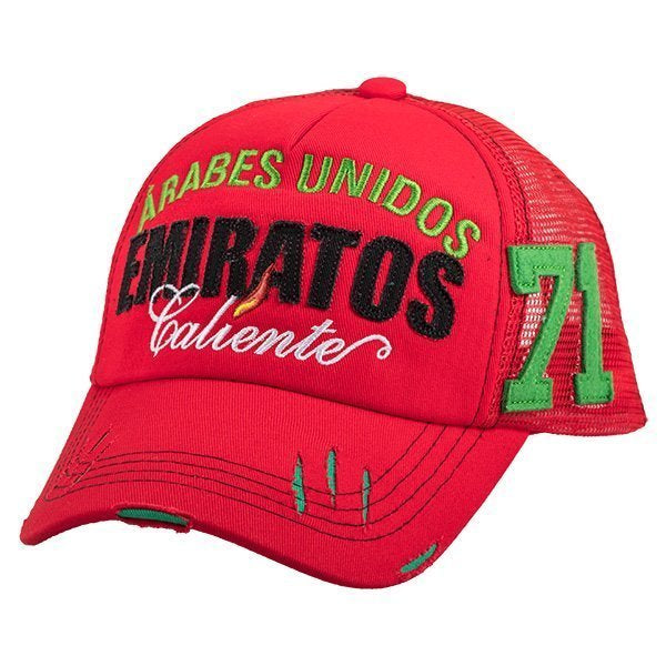 Emiratos 71 Full Red Cap – Caliente Emiratos Edition Collection