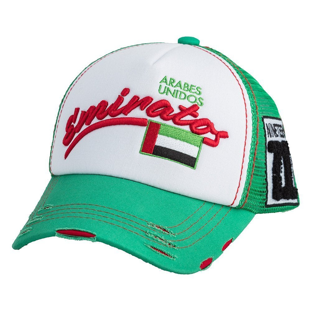 Emiratos 71 Grn/Wt/Grn Green Cap – Caliente Emiratos Edition Collection