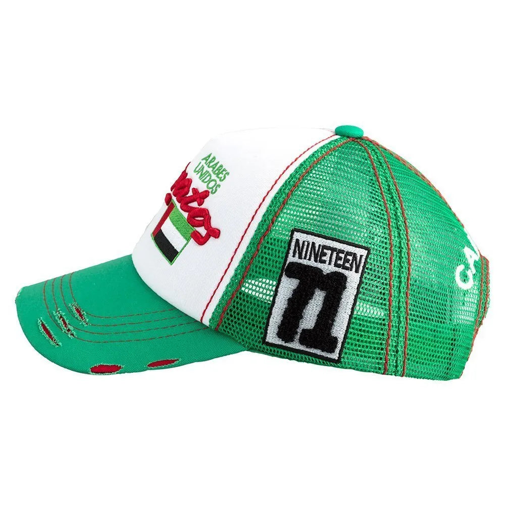 Emiratos 71 Grn/Wt/Grn Green Cap – Caliente Emiratos Edition Collection 4