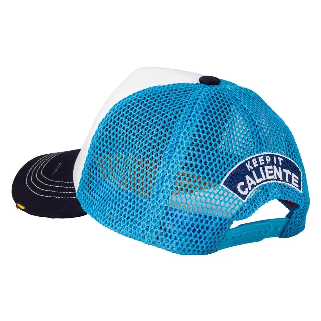 Evil Eye Nav/Wt/Blu Blue Cap - Caliente Special Collection  4