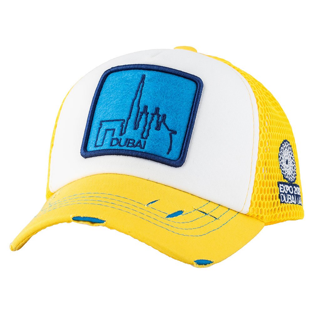 Expo 2020 Skyline Yel/Wt/Yel Yellow Cap - Caliente Expo 2020 Collection