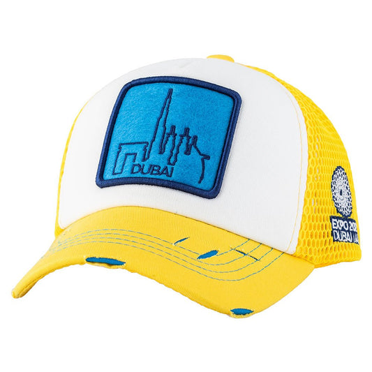 Expo 2020 Skyline Yel/Wt/Yel Yellow Cap - Caliente Expo 2020 Collection