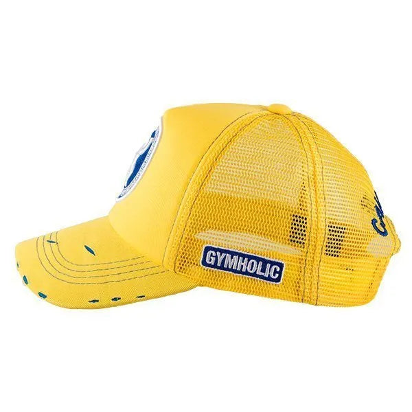 Gymholic Yellow Cap – Caliente Special Collection 1