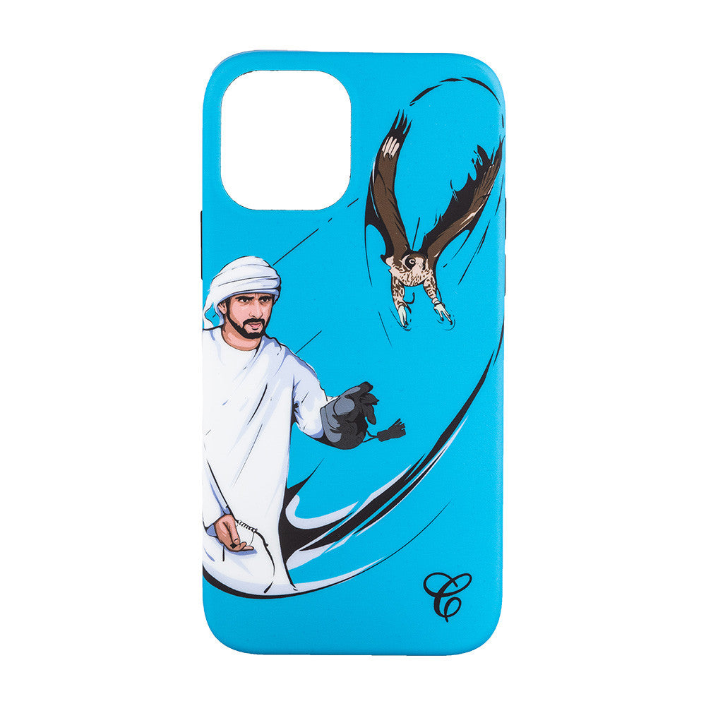 HH Hamdan Falcon Blu 12 Pro Mobile Cover - Caliente Mobile Cover Collection