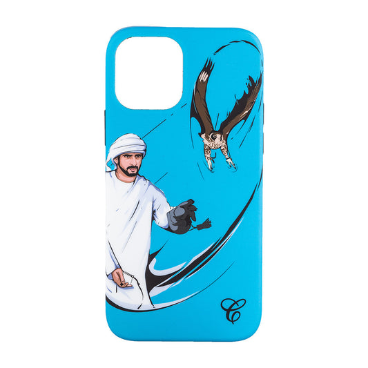 HH Hamdan Falcon Blu 12 Pro Mobile Cover - Caliente Mobile Cover Collection