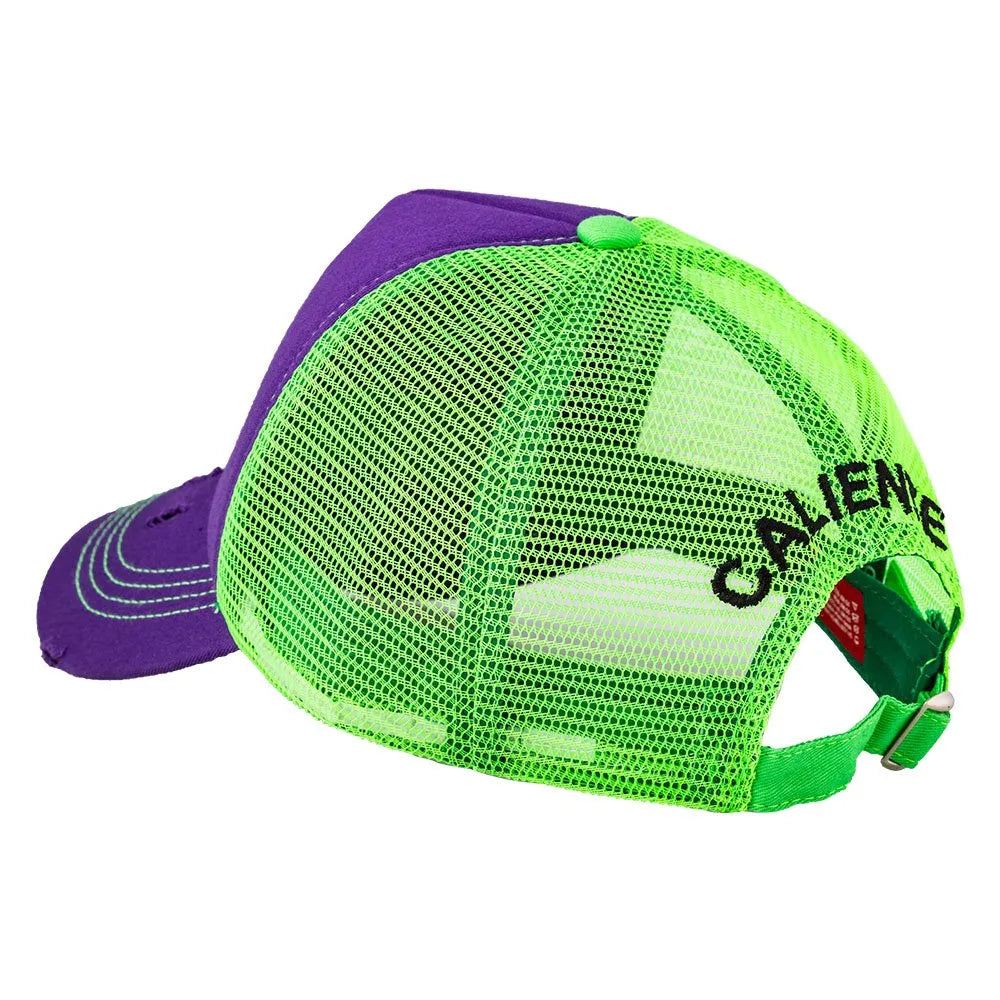 Hulk Prp/Prp/NGrn Purple Cap - Caliente Disney and Marvel Collection 2