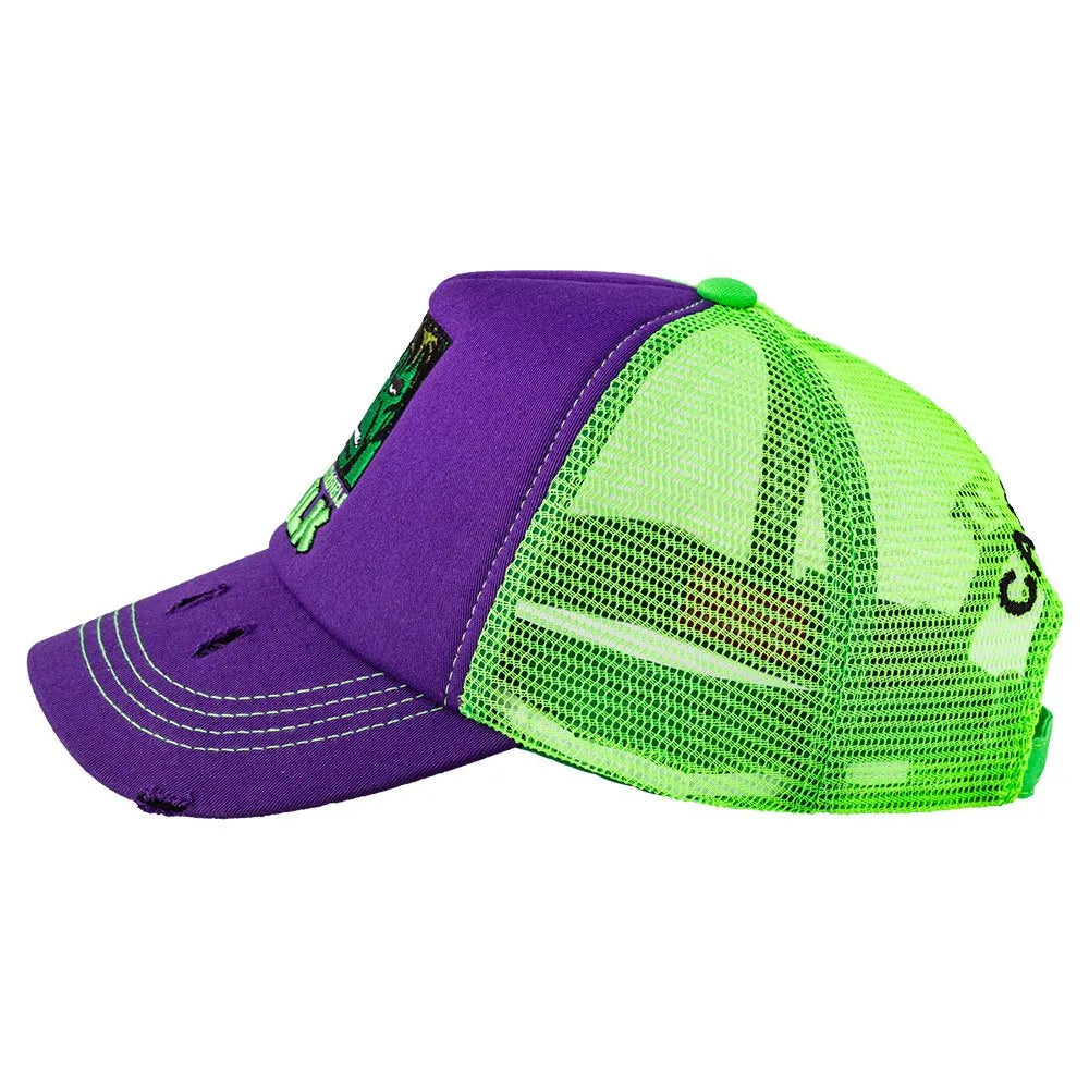 Hulk Prp/Prp/NGrn Purple Cap - Caliente Disney and Marvel Collection 3