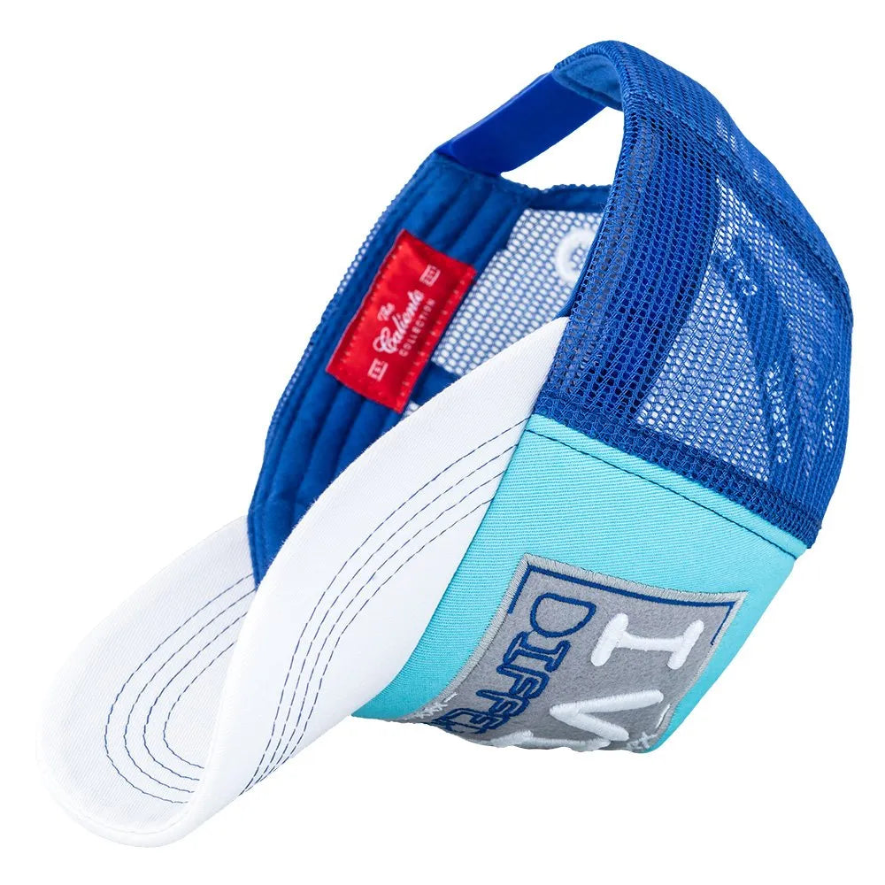 I Vibes Different Wt/Bblu/Blu Blue Cap - Caliente Special Collection 2