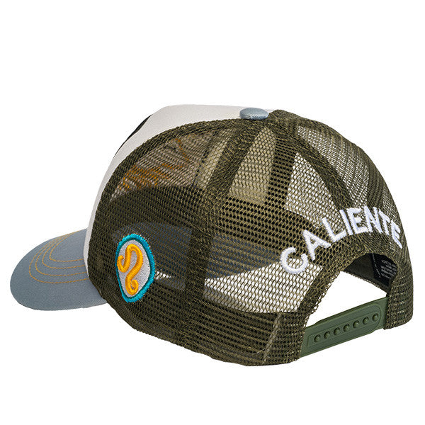 Leo Grey/White/Green Cap - Caliente Edition Collection 1