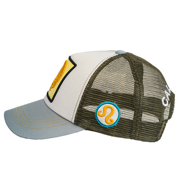 Leo Grey/White/Green Cap - Caliente Edition Collection 2