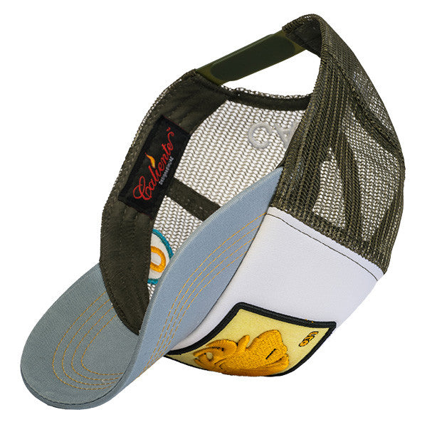 Leo Grey/White/Green Cap - Caliente Edition Collection 3