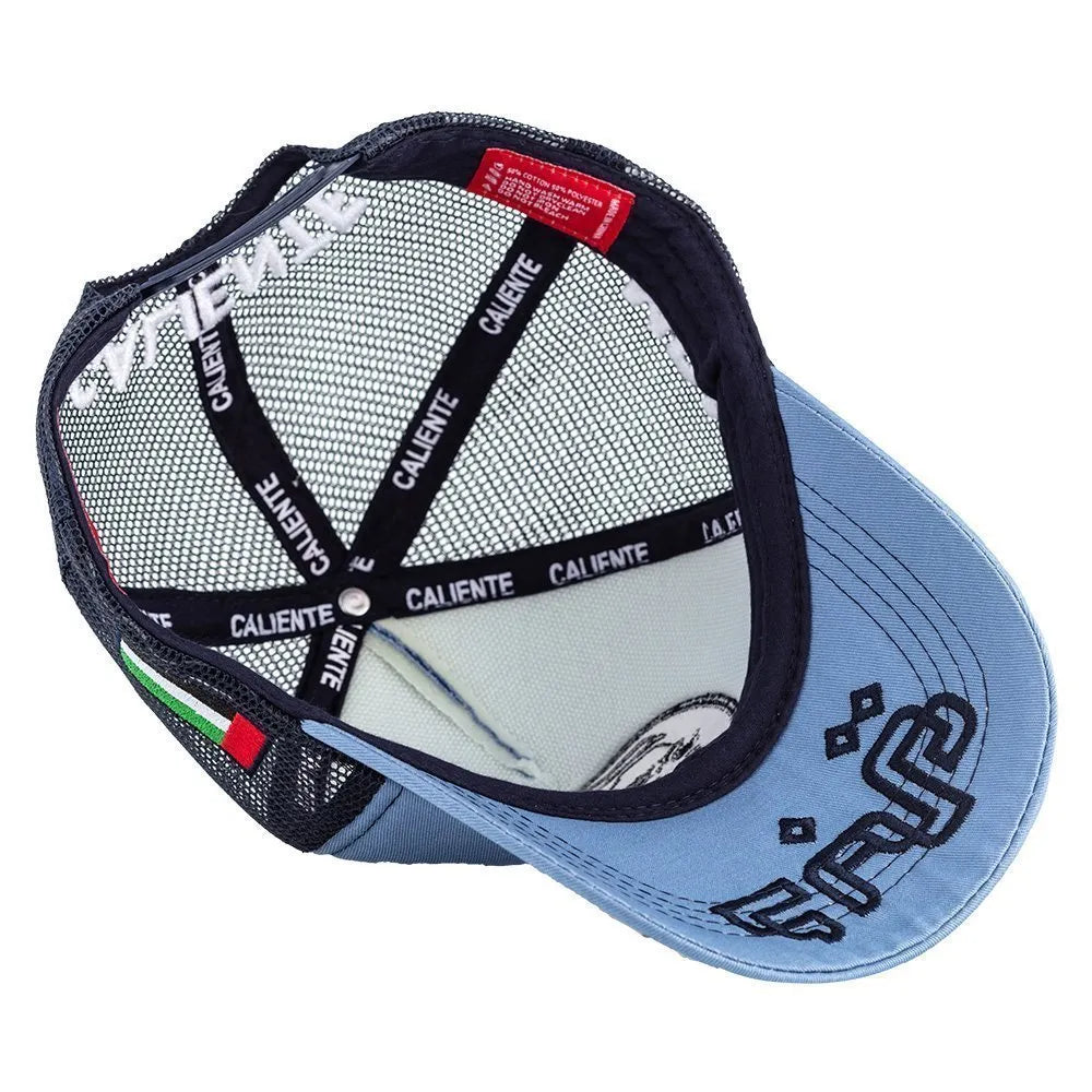 MRM Blu/Blu/Nav Blue Cap – Caliente Limited Edition Collection 3