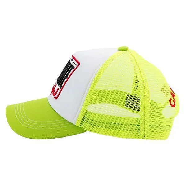 Marhaba Cali Neon Yellow/White/Neon Yellow Cap - Caliente Edition Collection 1