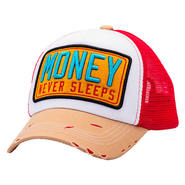 Money Beg/Wt/Red Cap - Caliente Special Collection