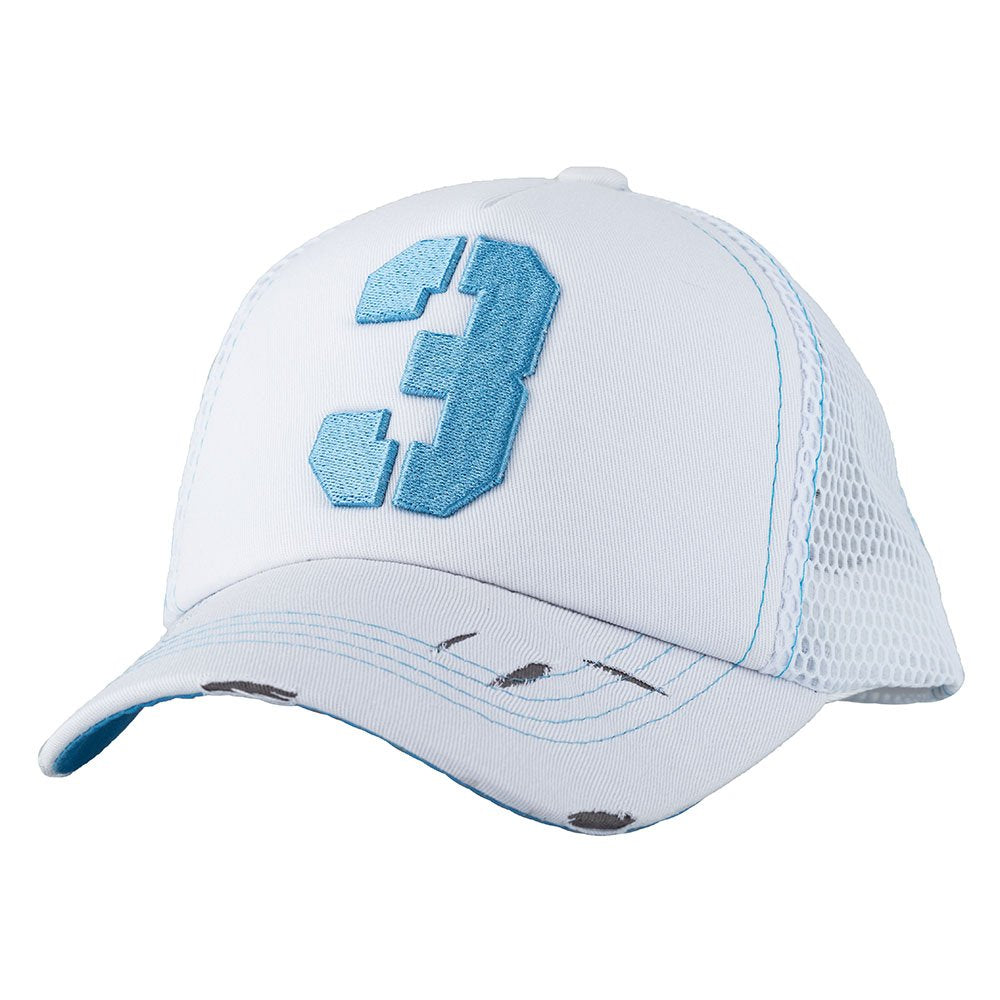 Number 3 Wt White Cap - Caliente Edition Collection