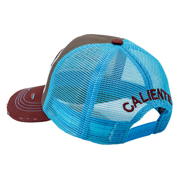 One Night DrkBrn/Gry/Blu Blue Cap - Caliente Special Collection 2