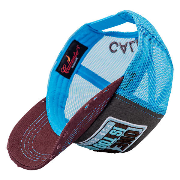 One Night DrkBrn/Gry/Blu Blue Cap - Caliente Special Collection 3