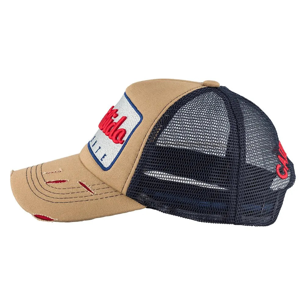 Prohibido Brn/Brn/Nav Brown Cap - Caliente Basic Collection 1