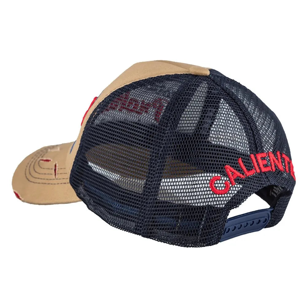 Prohibido Brn/Brn/Nav Brown Cap - Caliente Basic Collection 2