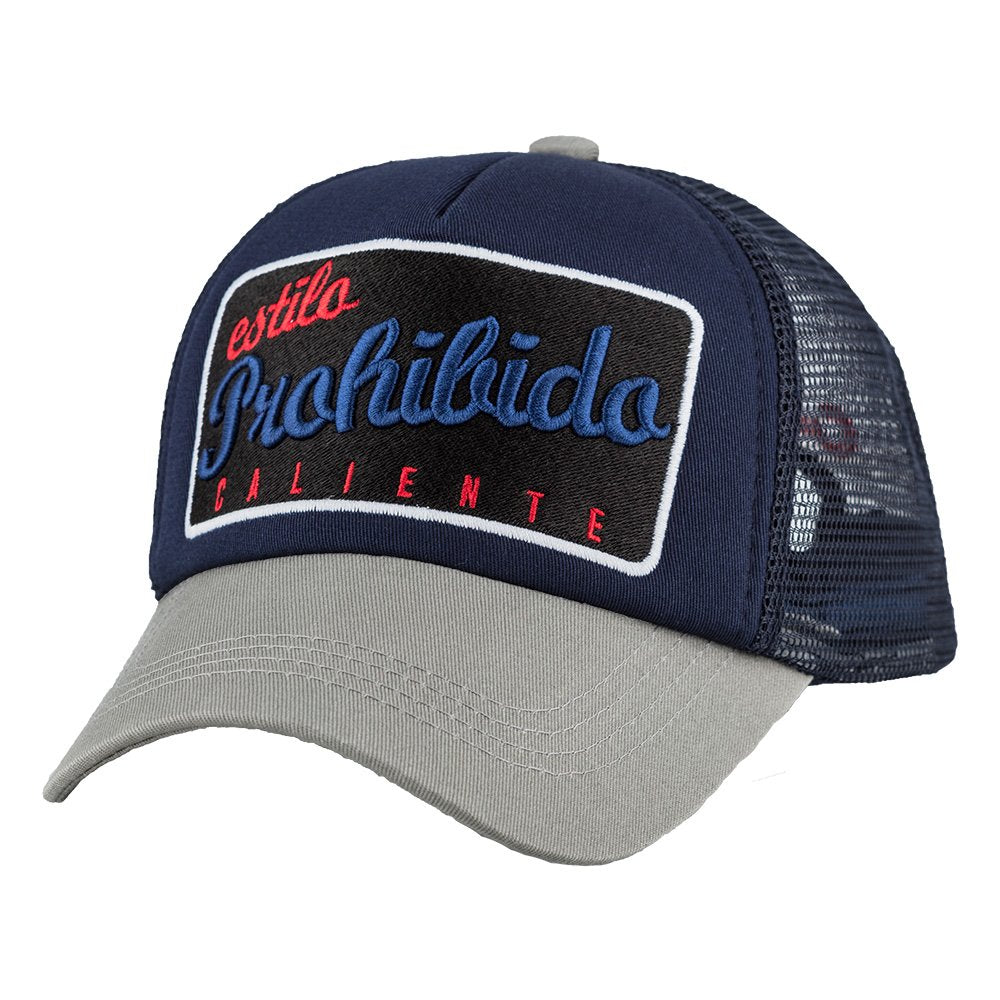 Prohibido Gry/Blu/Blu Blue Cap - Caliente Basic Collection