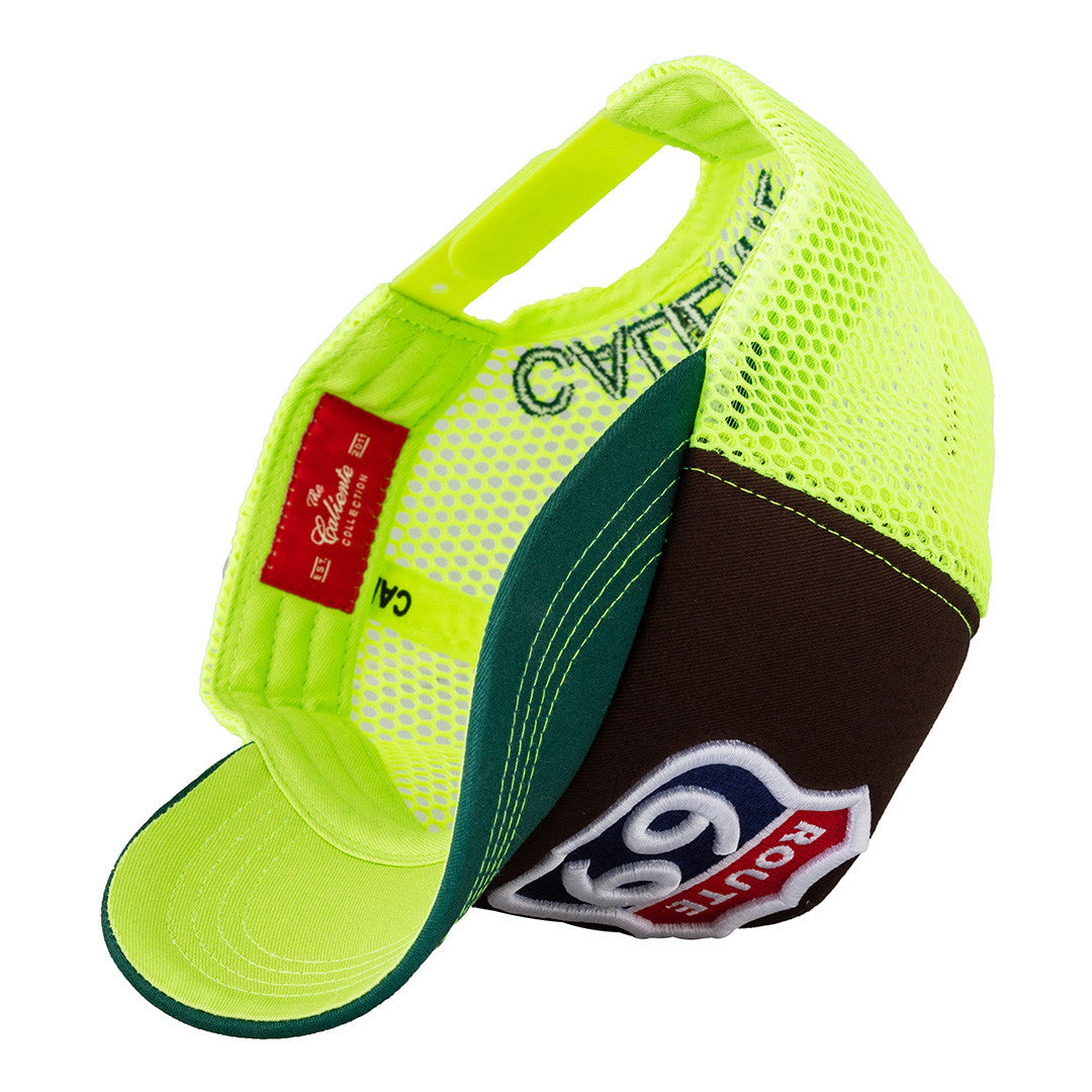 Route 69 Green/Black/Neon Green Cap - Caliente Special Collection 2